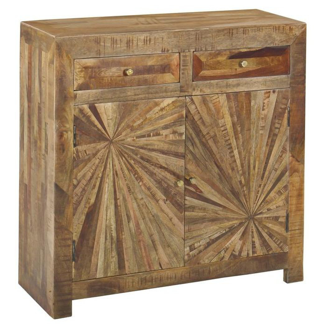 Mango wood accent cabinet discount